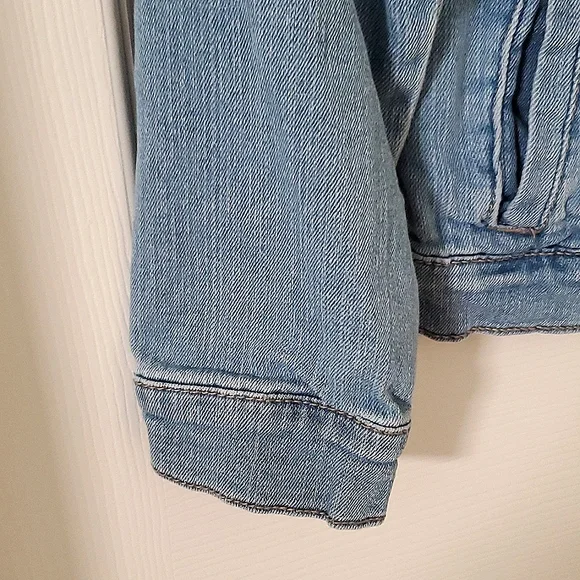 Carter's Denim Button Front Jacket Girls Size 12 - Picture 7 of 10